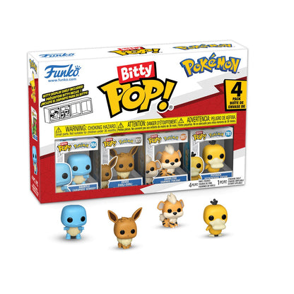Funko Bitty Pop! Games: Pokemon - Squirtle 4Pk