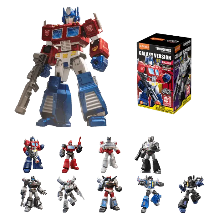 Blokees Transformers Galaxy Version 01 Roll Out