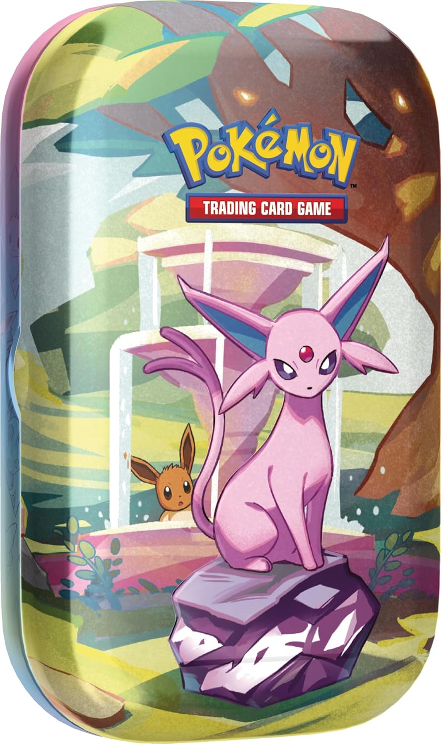 POKEMON TCG: SCARLET & VIOLET: PRISMATIC EVOLUTIONS MINI TIN DISPLAY (8CT DISPLAY)