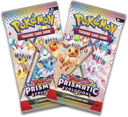 POKEMON TCG: SCARLET & VIOLET: PRISMATIC EVOLUTIONS MINI TIN DISPLAY (8CT DISPLAY)