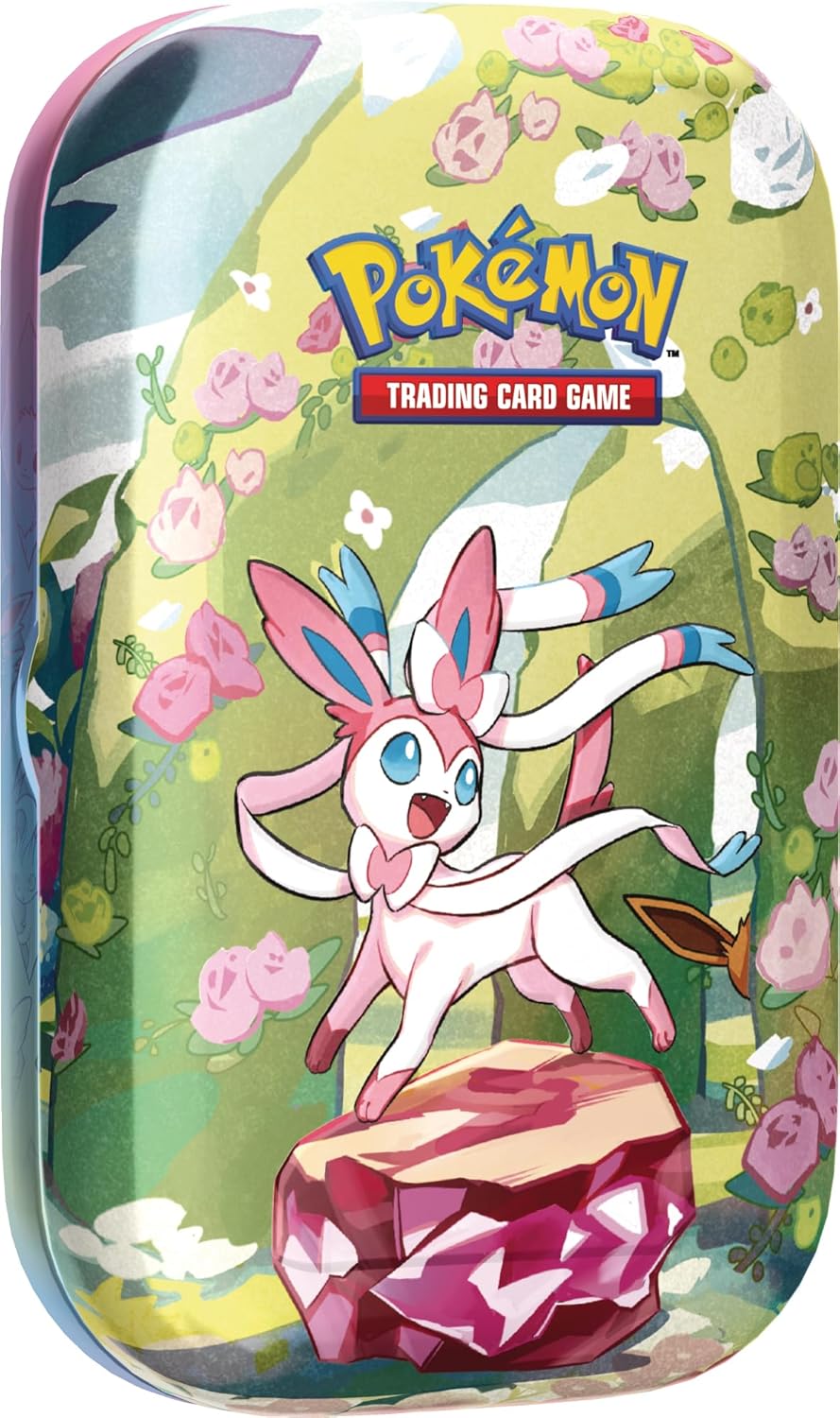 POKEMON TCG: SCARLET & VIOLET: PRISMATIC EVOLUTIONS MINI TIN DISPLAY (8CT DISPLAY)