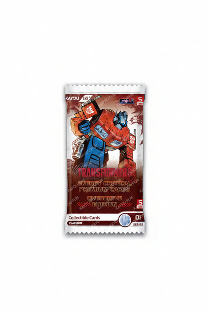 KAYOU Transformers Energy Critical Premium Cards Overdrive Edition Series 1 English