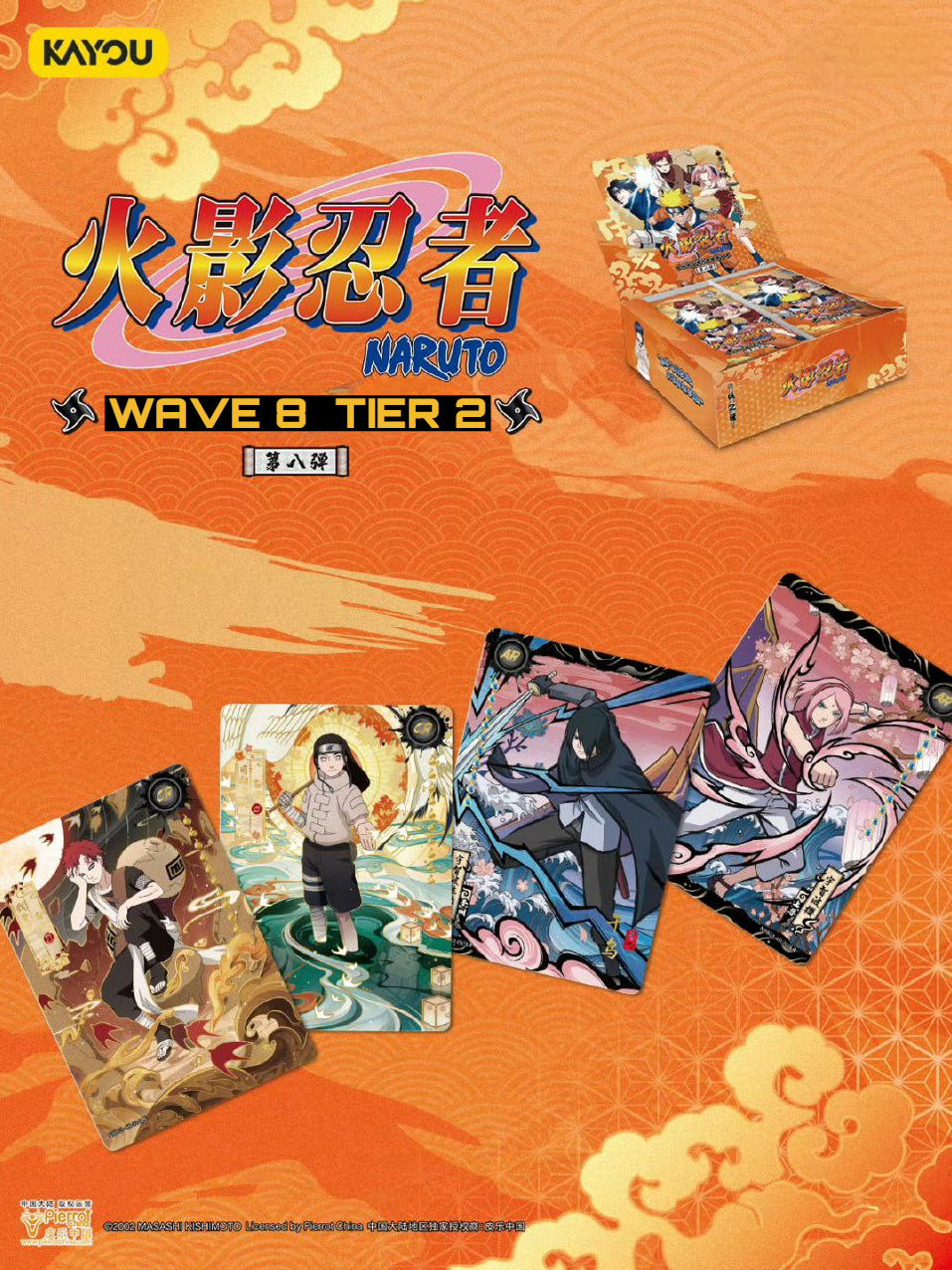 KAYOU NARUTO WAVE 8 TIER 2