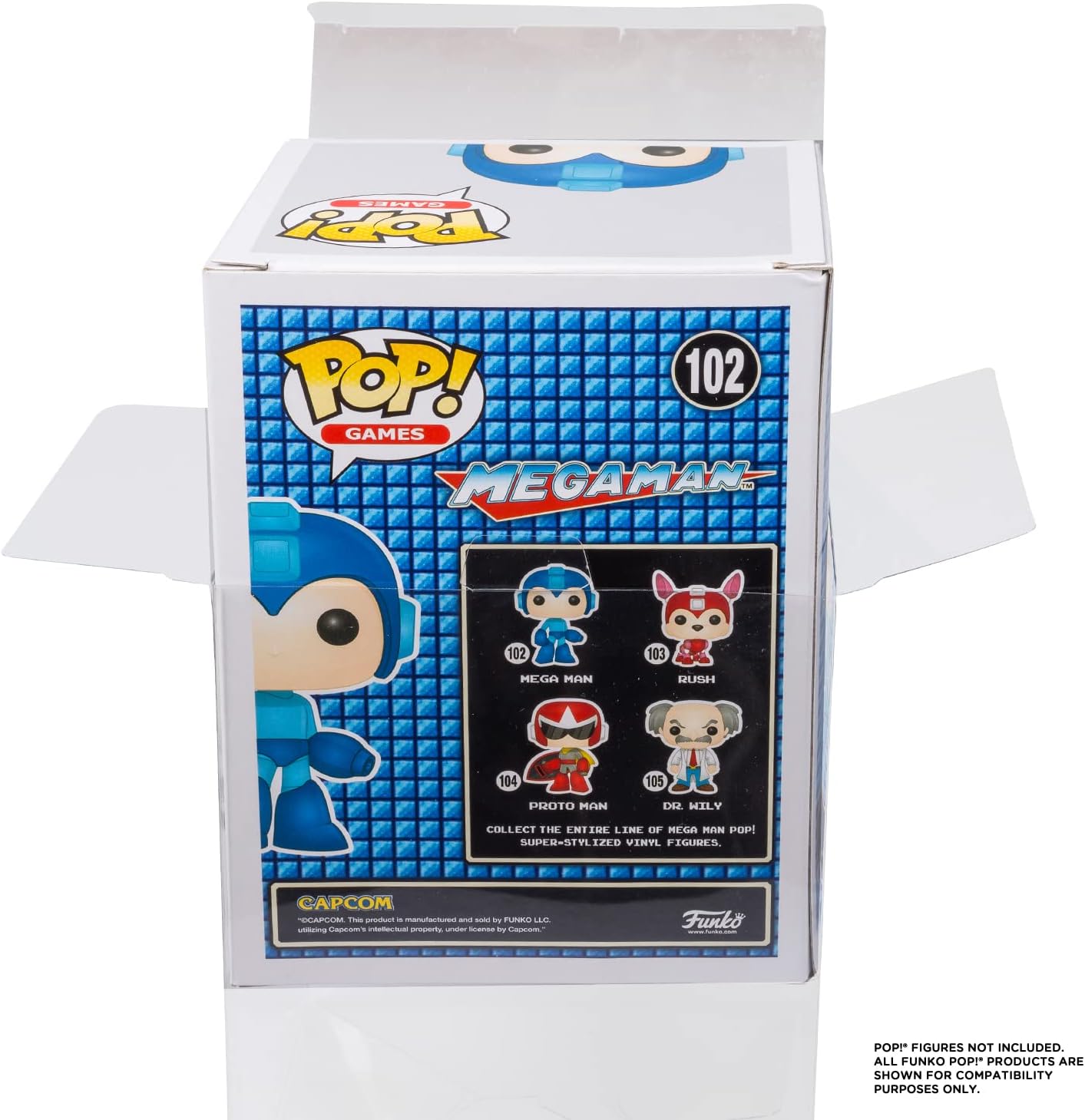 EVORETRO Premium Funko Pop Plastic Protector for 4 Inch