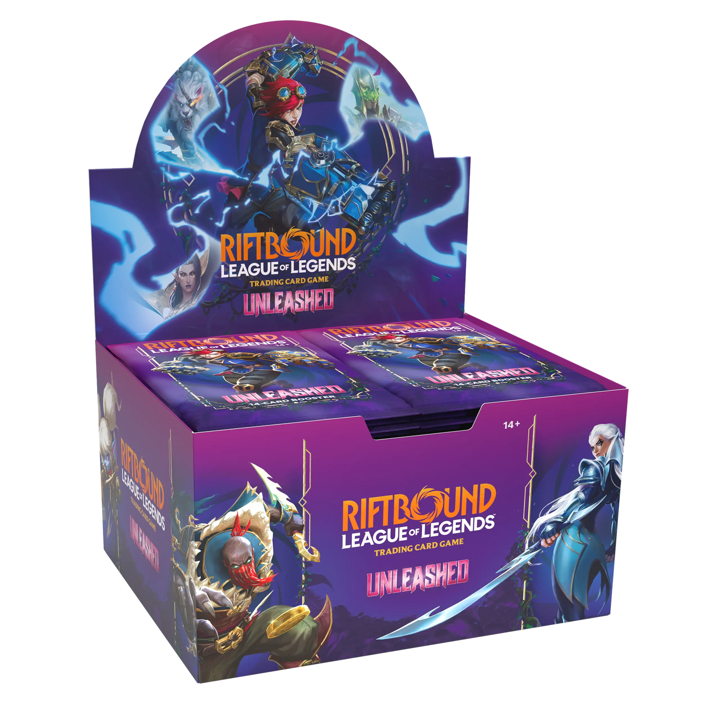 Riftbound: League of Legends TCG Unleashed Booster Display