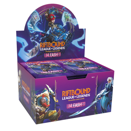 Riftbound: League of Legends TCG Unleashed Booster Display