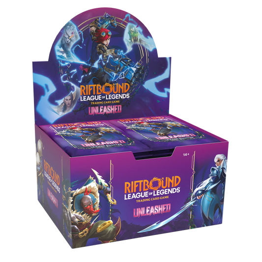 Riftbound: League of Legends TCG Unleashed Booster Display