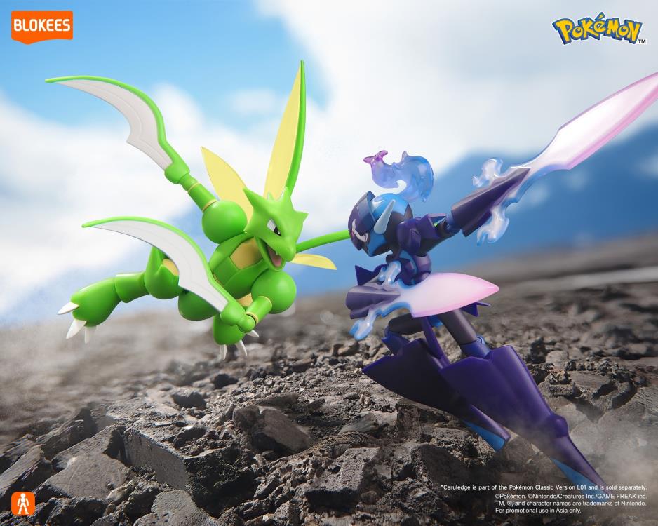 Pokemon Classic Version-L Scyther Model Kit