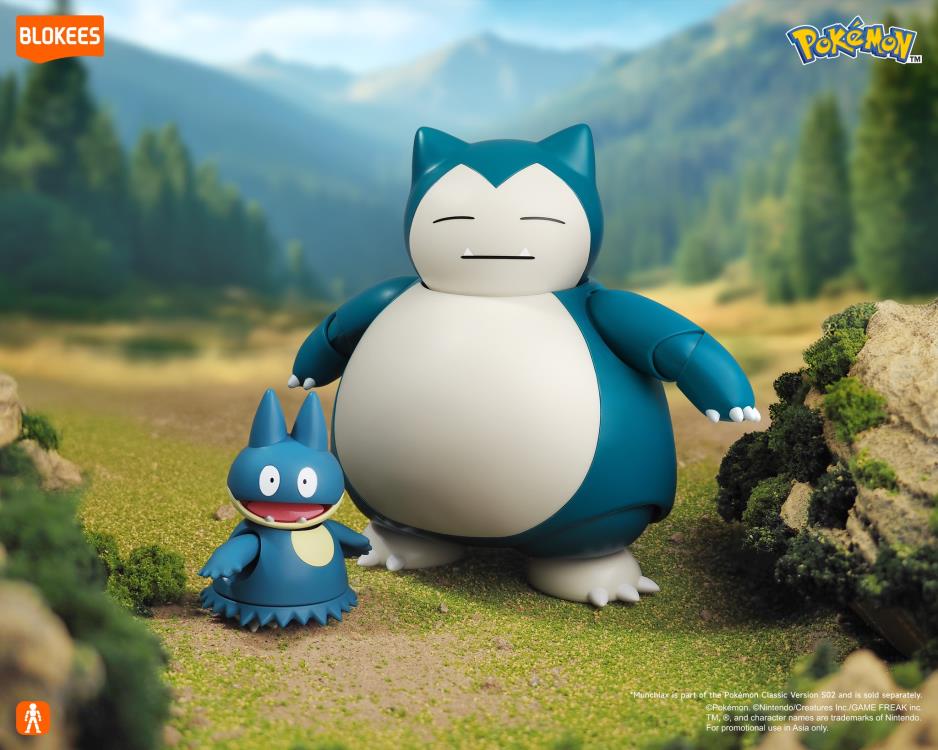 Pokemon Classic Version-L Snorlax Model Kit